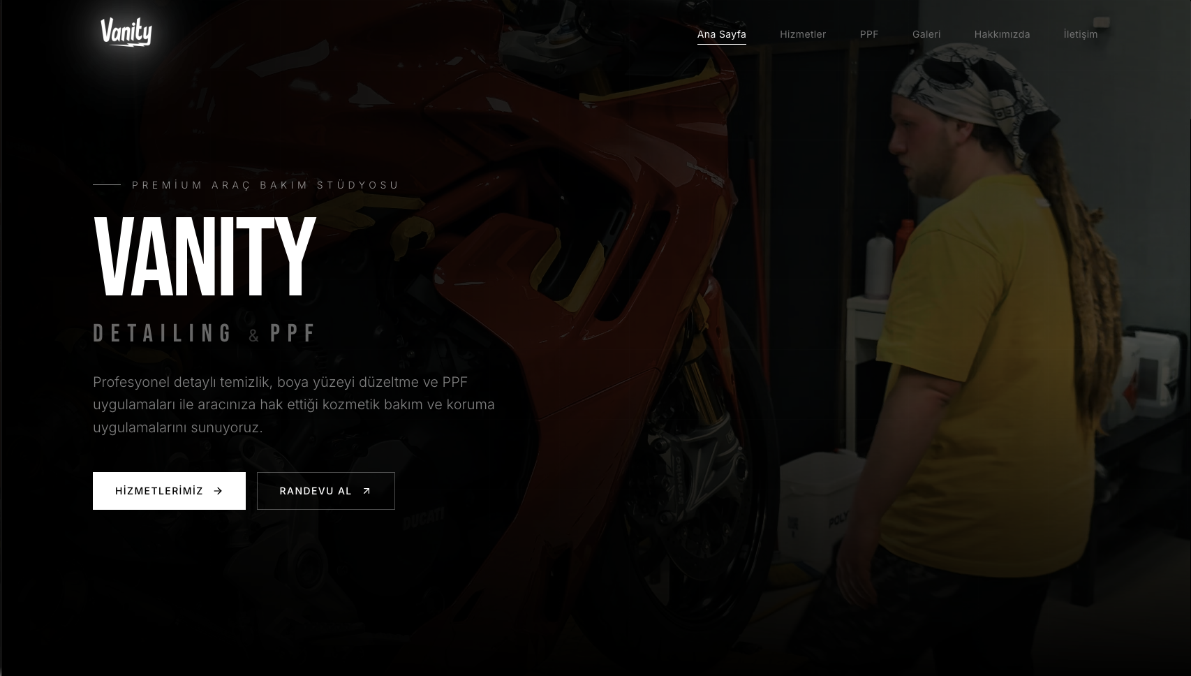 Vanity Detailing - Vodesoft Proje Referansı
