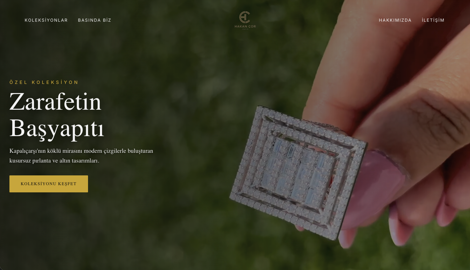 HAKAN COR JEWELERY - E-Ticaret sektöründe Vodesoft Yazılım Projesi