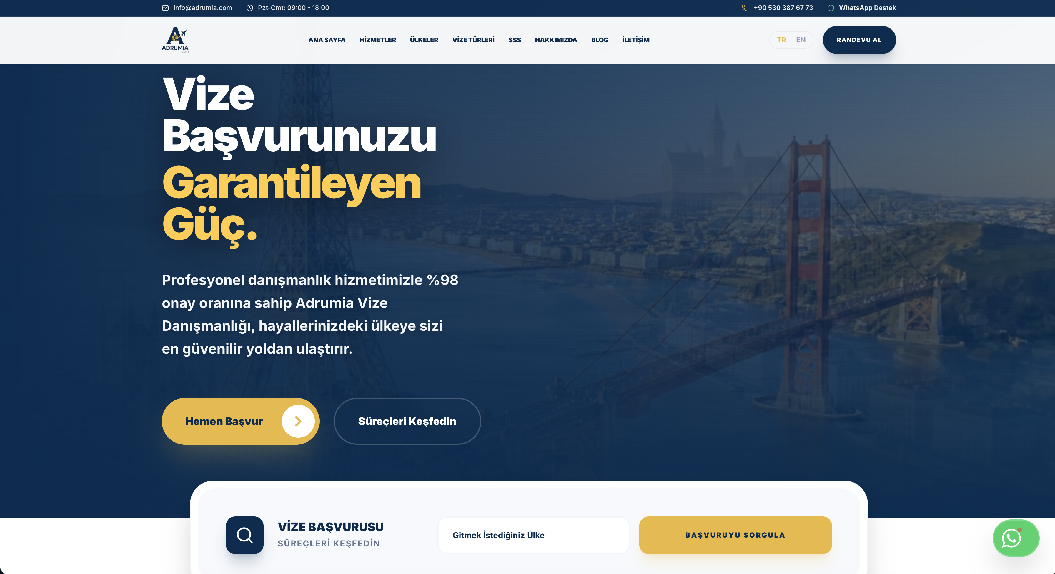 Adrumia - Web Geliştirme sektöründe Vodesoft Yazılım Projesi