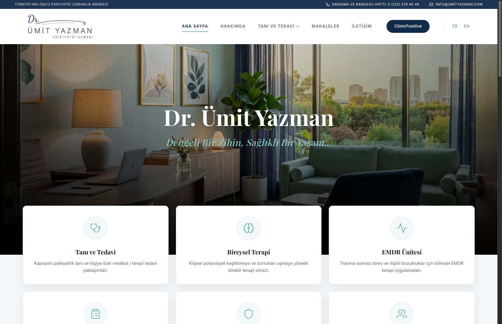 Dr. Ümit Yazman Psikiyatri Kliniği