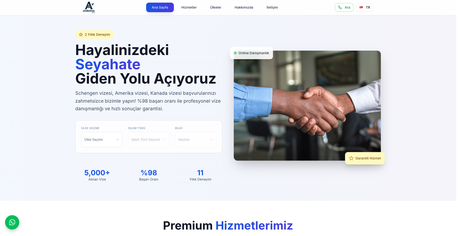 Adrumia Vize Danışmanlık
