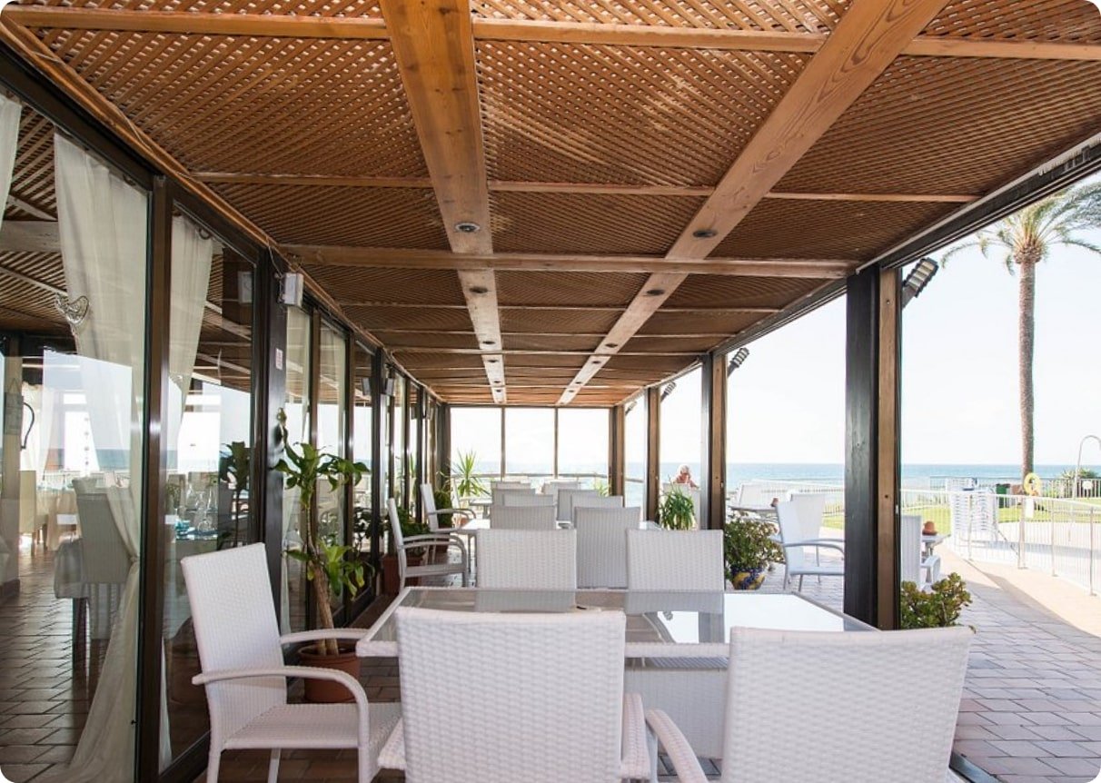 The Brasserie at Costa Natura with poolside dining