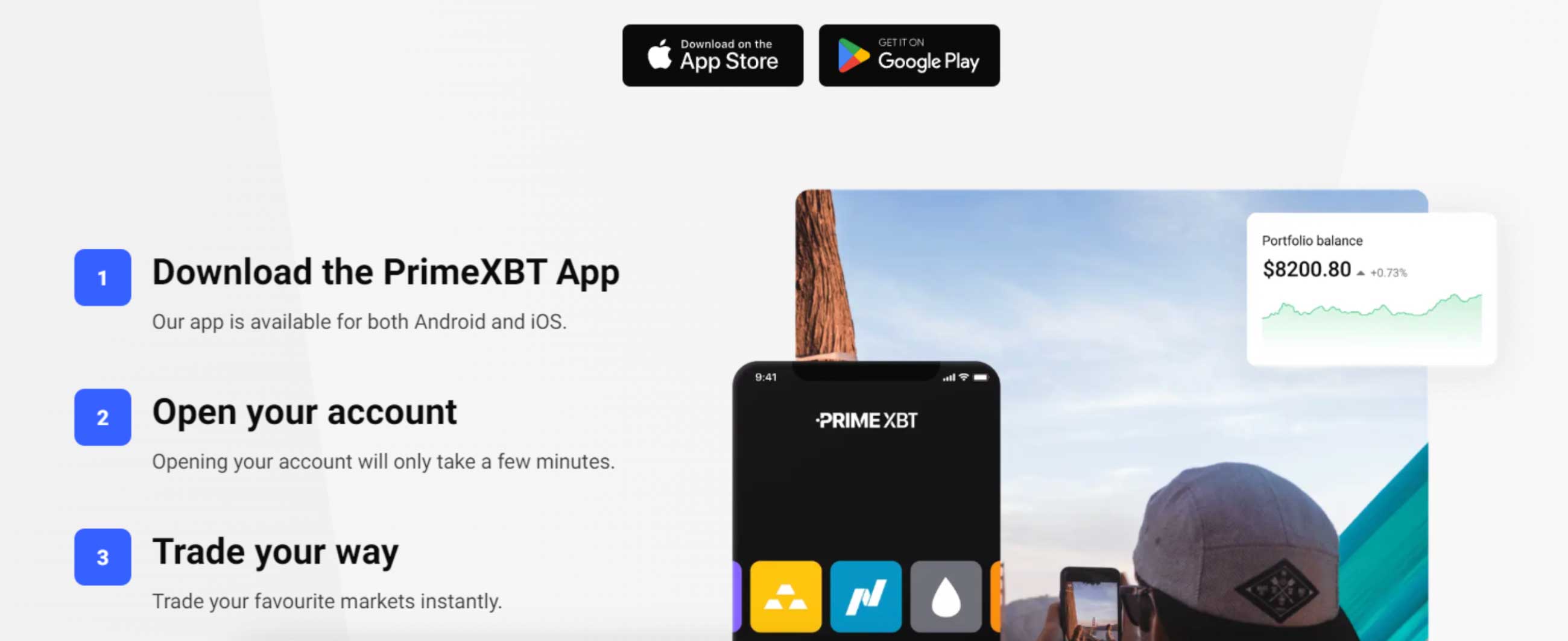 PrimeXBT app