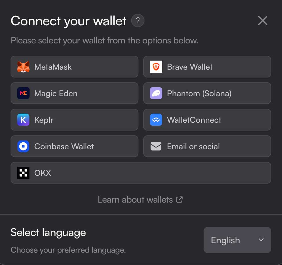 dYdX wallets