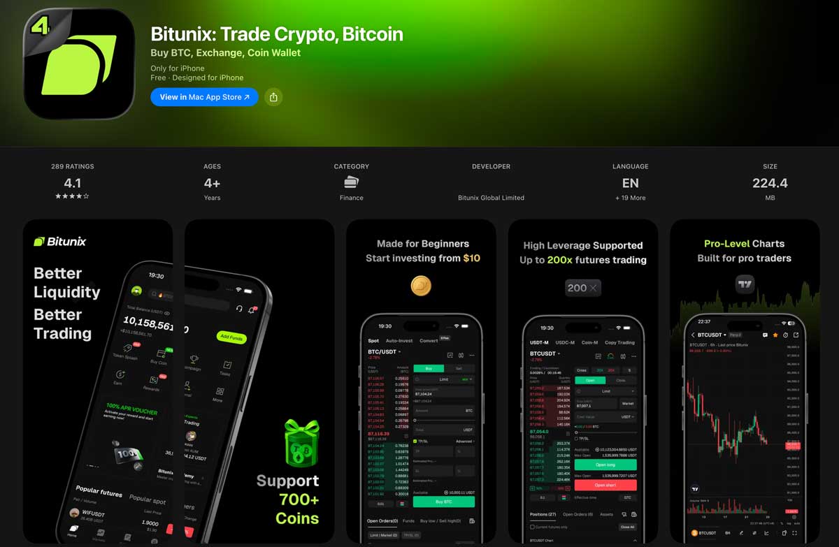 Bitunix App Store