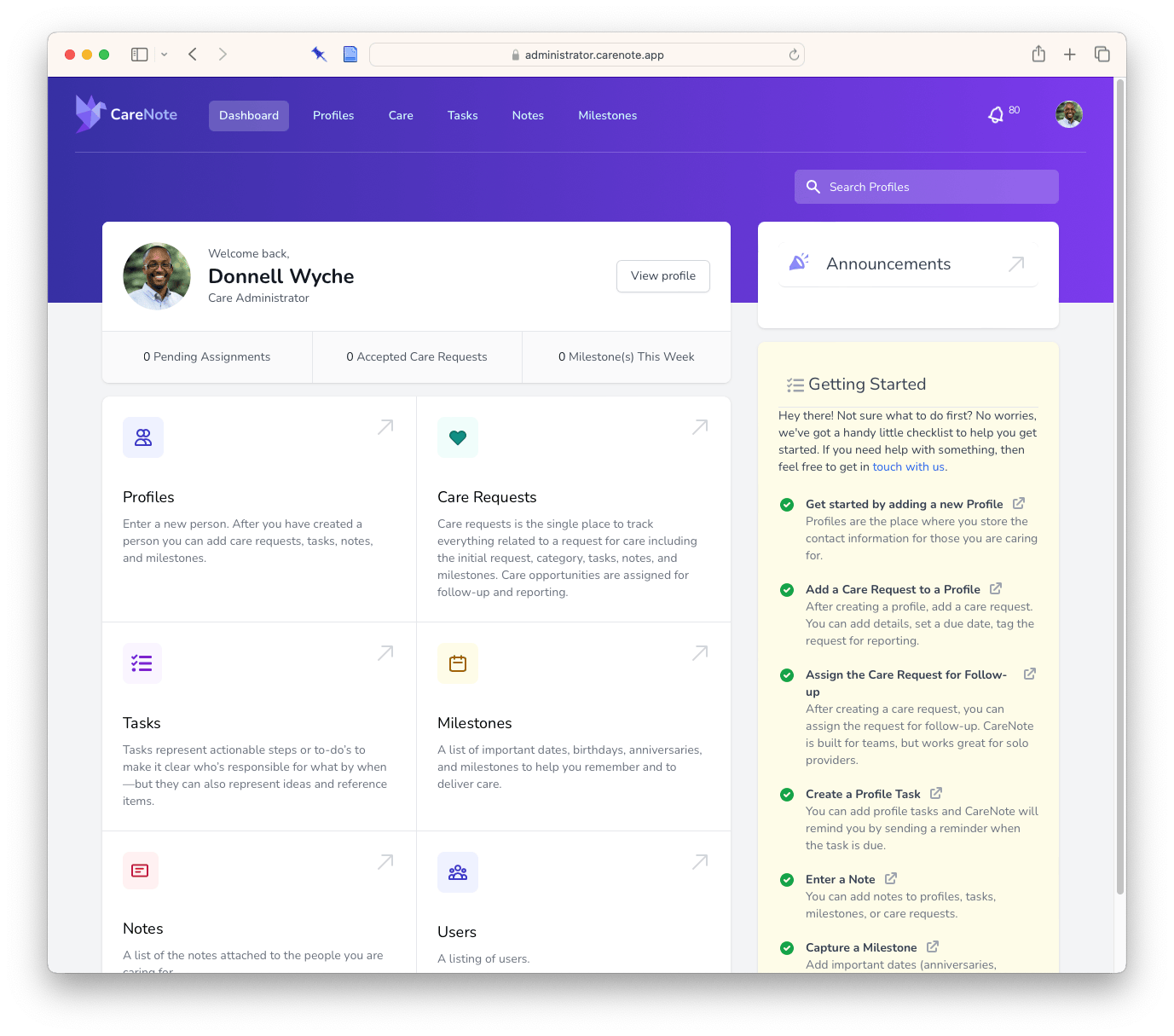 CareNote Wireinthewild