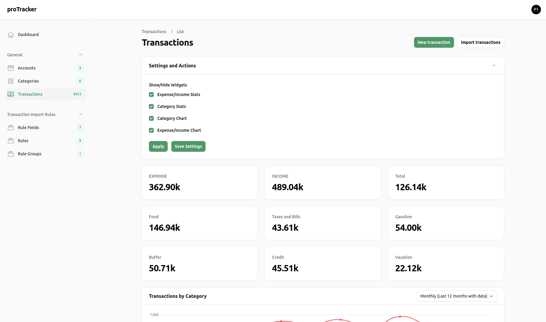 proTracker App