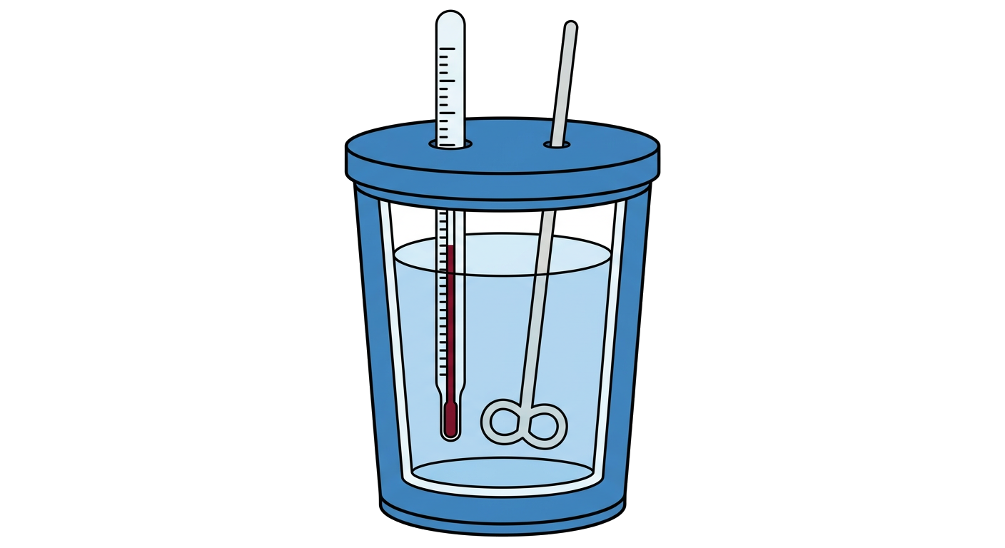 Calorimeter diagram