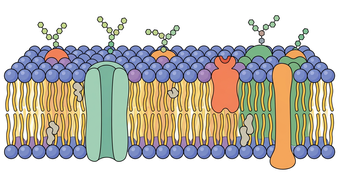 Cell Membrane Cross Section