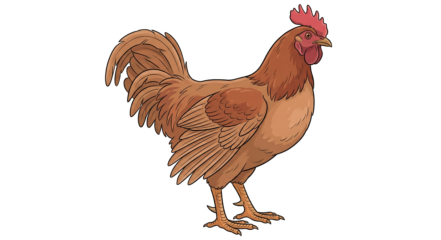 Chicken Anatomy Diagram