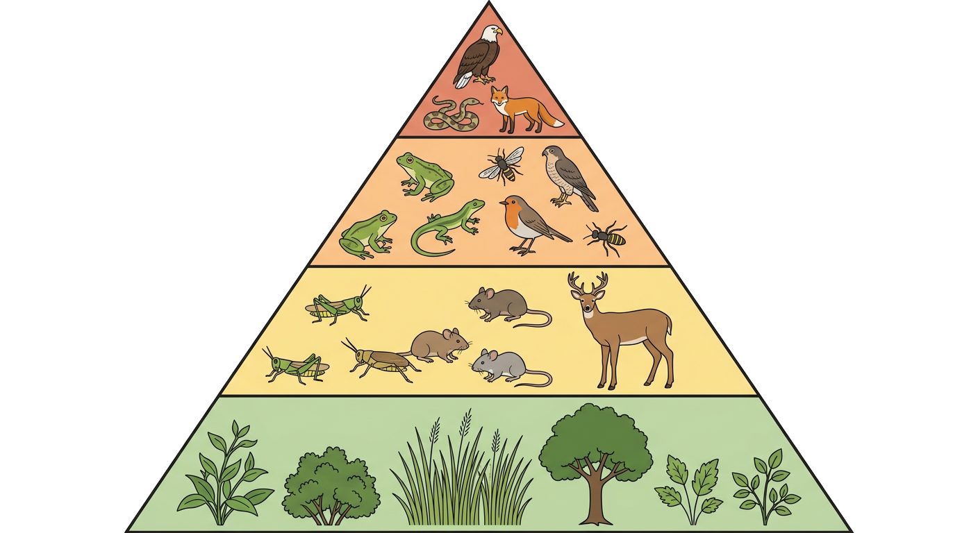 Energy Pyramid Diagram