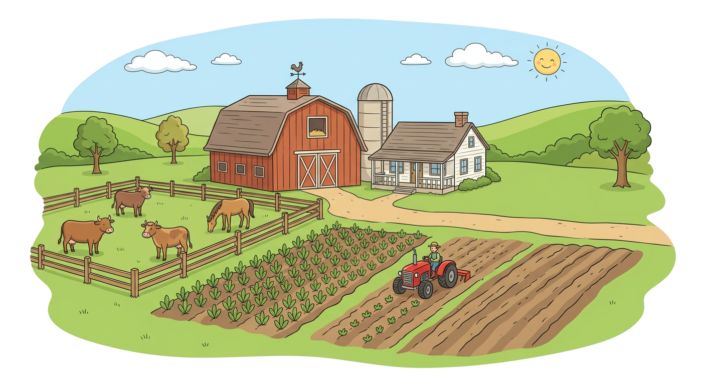 Farm Scene