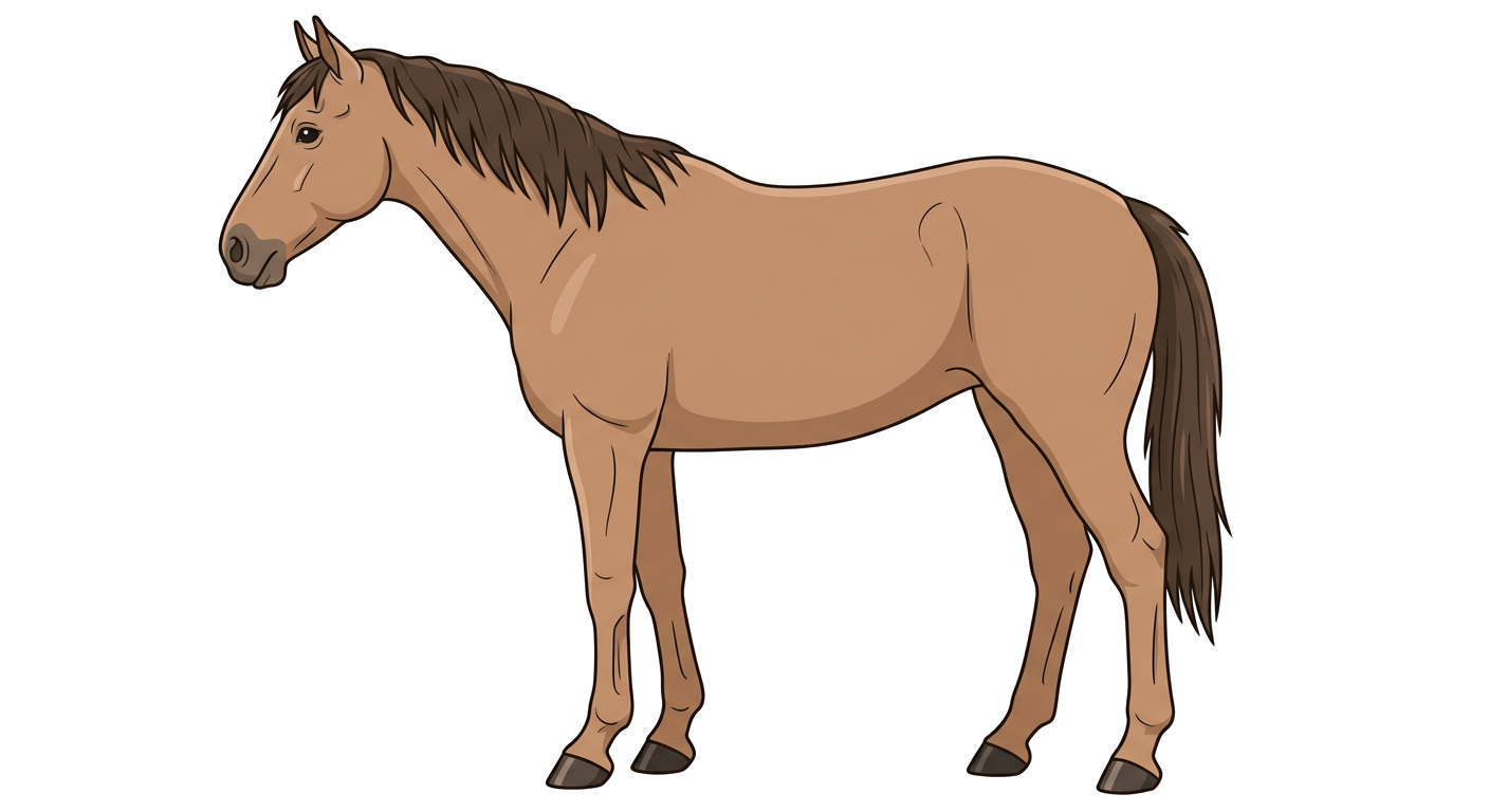Horse Anatomy Diagram
