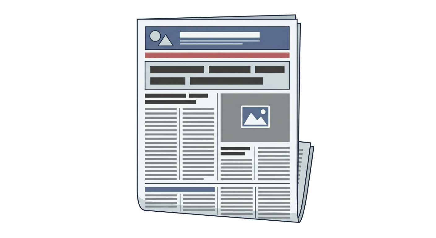 Newspaper Front Page