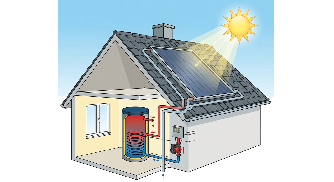 Diagram showing heat transfer methods