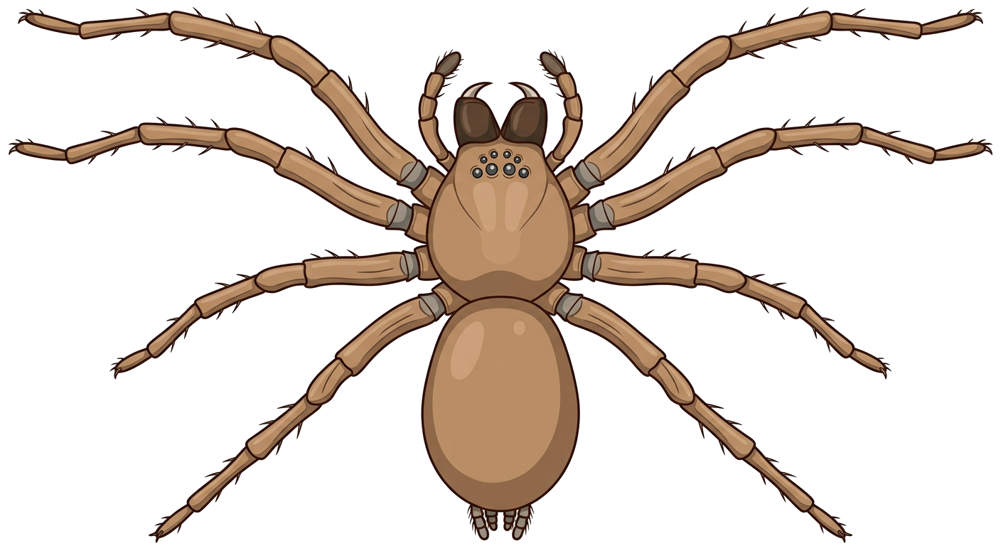 Spider Anatomy Diagram