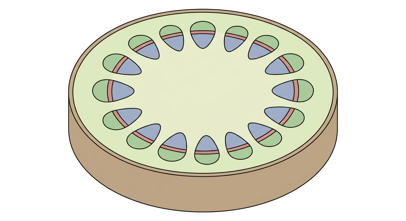 Dicot Stem Cross Section