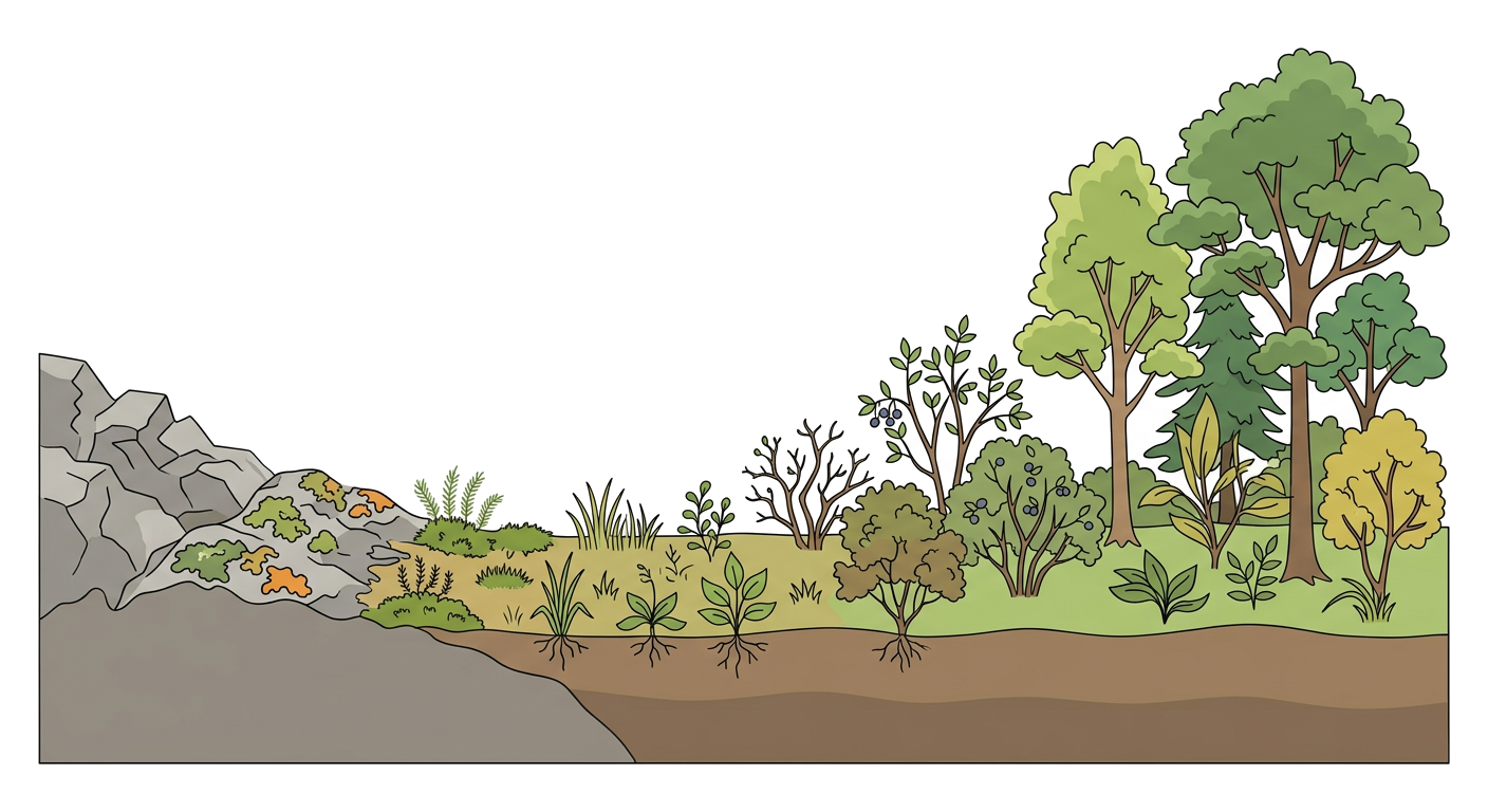 Ecological Succession Stages