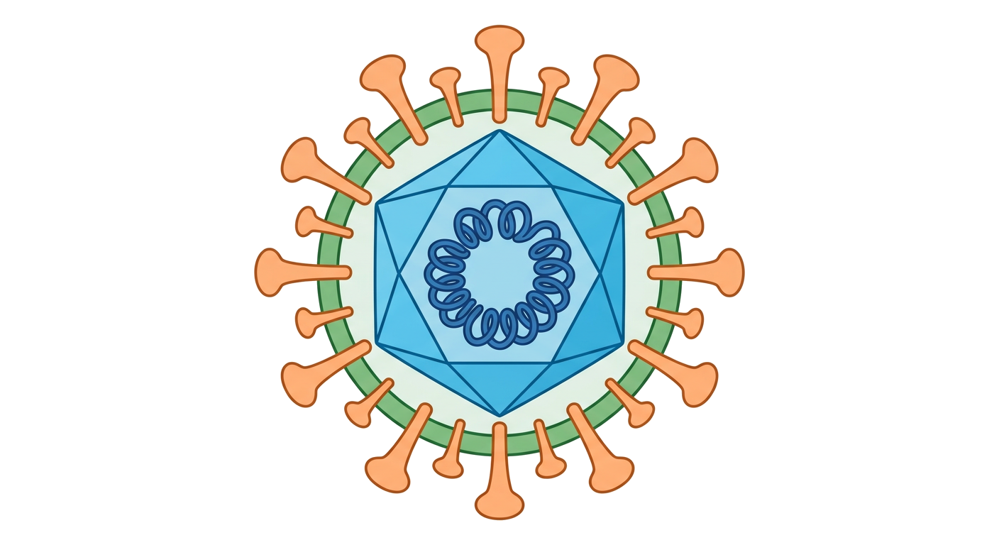Generic virus diagram