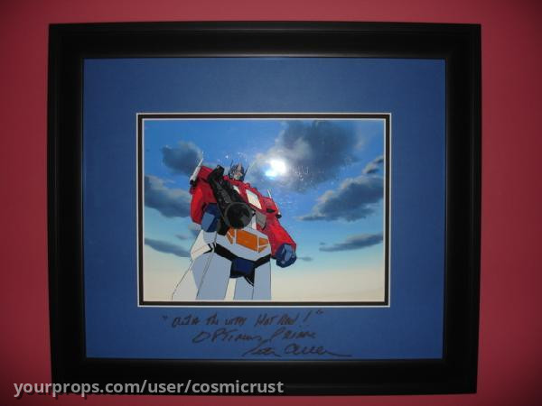 Transformers Optimus Prime Animation Cel – The Transformers: The Movie (1986) – image 1