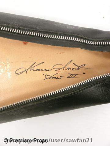 Amanda's Autographed Hero Bloody Death Boot – Saw III (2006) – image 2