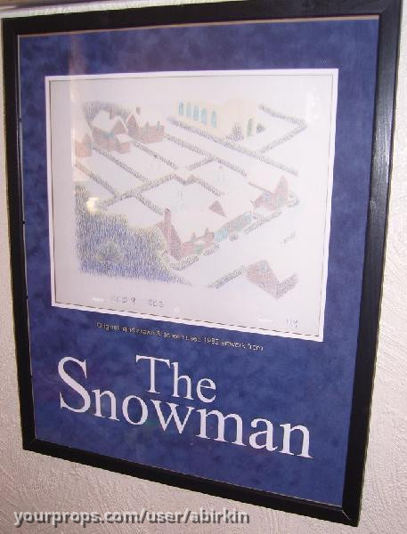 Screen Used Animation Cel – The Snowman (1982) – image 1