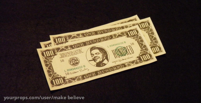 100 dollar bill prop replica – Back to the Future Part II (1989) – image 1