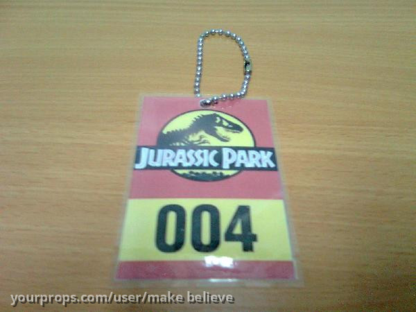 Jeep Pass # 4 prop replica – Jurassic Park (1993) – image 1