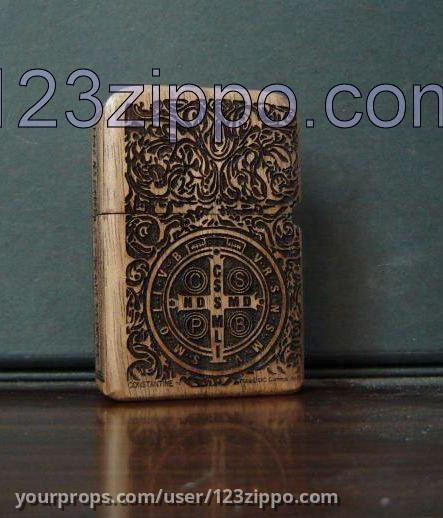 Constantine zippo - wood – Constantine (2005) – image 1