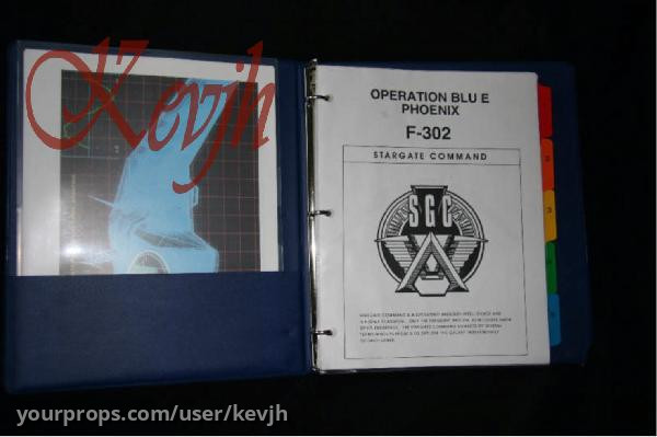 SG-1 HERO F-302 Mission Binder – Stargate SG-1 (1997) – image 2
