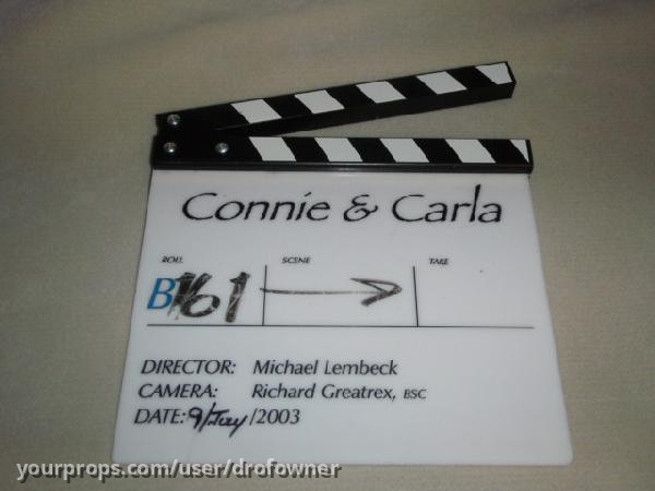 production clapper (9) – Connie and Carla (2004) – image 1