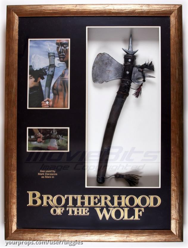 Original Mani (Mark Dacascos) Stunt Axe – Brotherhood of the Wolf (2001) – image 1