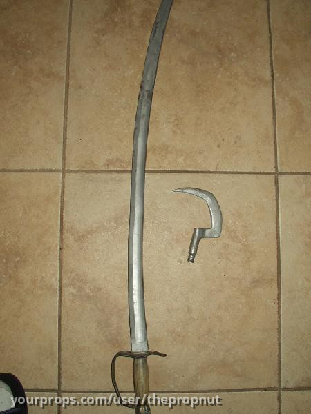 screen used stunt sword and hook – Peter Pan (2003) – image 1