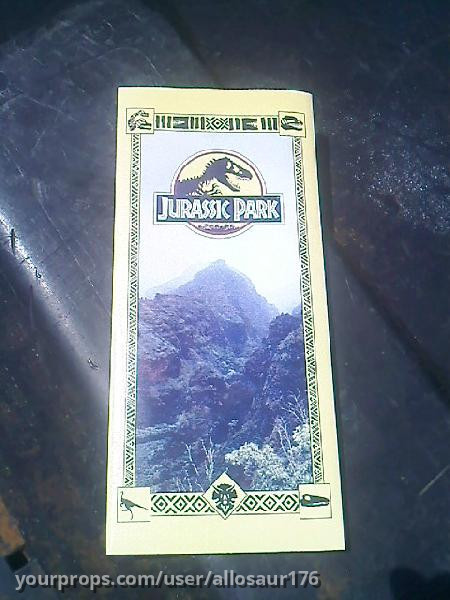JP Brochure – Jurassic Park (1993) – image 1