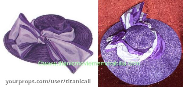 TITANIC - ORIGINAL J. PETERMAN REPRODUCTION of “ROSE’S BOARDING HAT” – Titanic (1997) – image 1