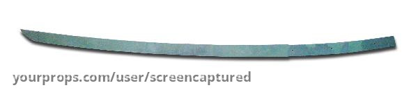 Snake Eyes Sword Blade Blank – G.I. Joe: The Rise of Cobra (2009) – image 1