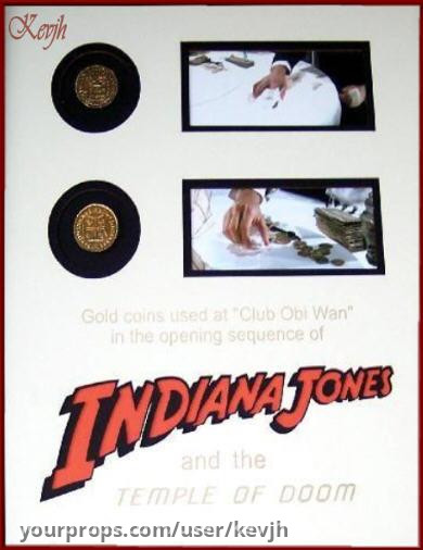 Lao Che's Gold Coins – Indiana Jones and the Temple of Doom (1984) – image 1