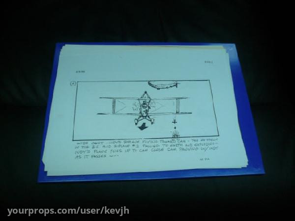 Story board – Indiana Jones and the Last Crusade (1989) – image 1