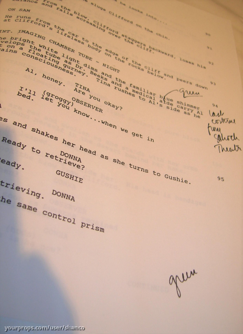 Original Script The Leap Back – Quantum Leap (1989) – image 4