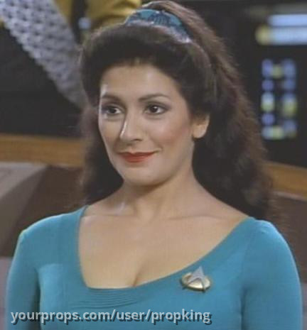 slim fit dress slacks Star Trek: The Next Generation Deanna Troi Life-Sized Cardboard Cutout –  Paramount Shop main image 1