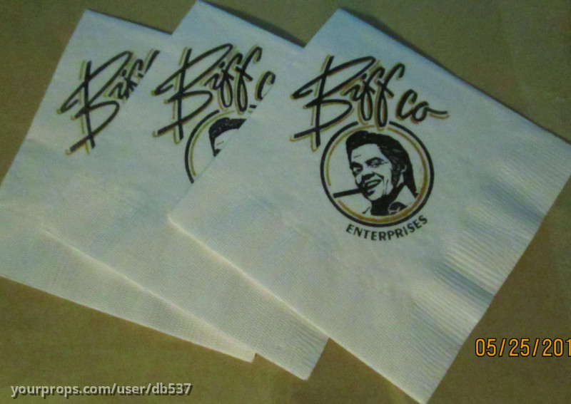 Biffco Napkins – Back to the Future Part II (1989) – image 1