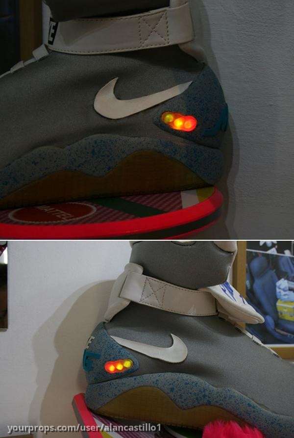 Autographed Nike Air Mag McFlys – Back to the Future Part II (1989) – image 4