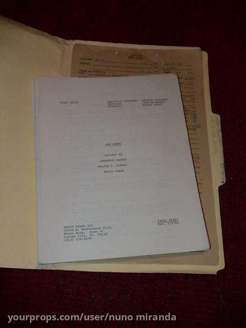 Production-used Final Draft (Rev. 6/1/82) – WarGames (1983) – image 1