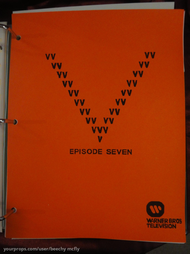 V - " Episode Seven - Visitor's Choice " Script.. – V (1983) – image 1