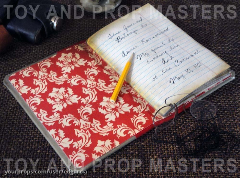 Abner Ravenwood Journal Replica Prop – Raiders of the Lost Ark (1981) – image 3