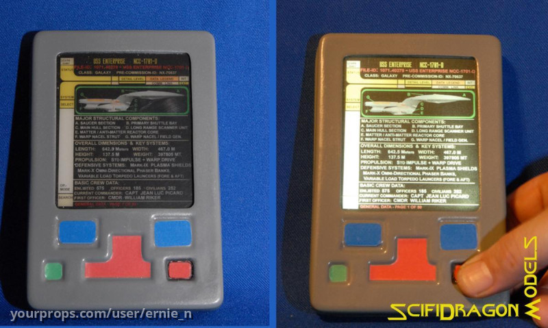 TNG PADD (#1) – Star Trek: The Next Generation (1987) – image 1