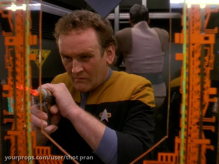 Miles O'Brien w trakcie pracy