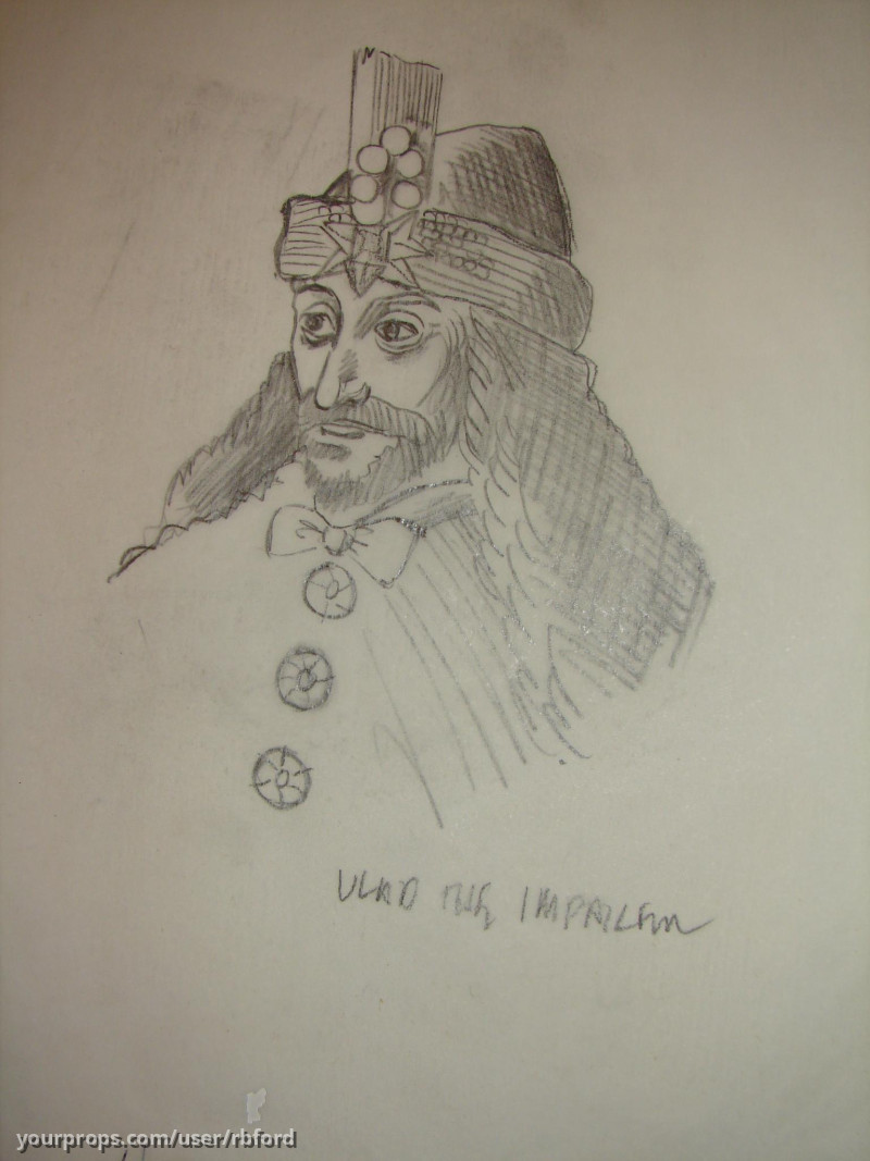 Spaulding Museum Vlad Sketch – House of 1000 Corpses (2003) – image 1