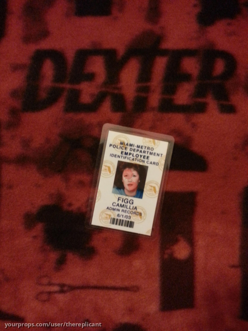 DEXTER - Miami Metro ID Badge - Camillia Figg - Season 2 – Dexter (2006) – image 1