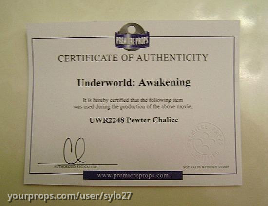 Pewter  Chalice – Underworld: Awakening (2012) – image 3